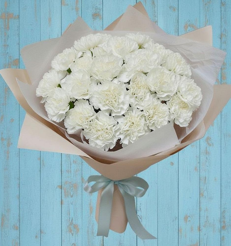 Букет цветов из: Гвоздики в Павловске Воронежской области