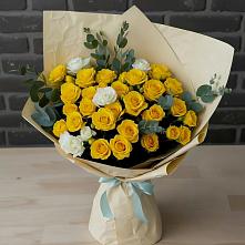 Букет цветов из:  Розы #REPLACE_PRED# Павловске Воронежской области