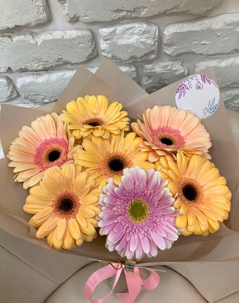 Букет цветов из: Герберы в Павловске Воронежской области