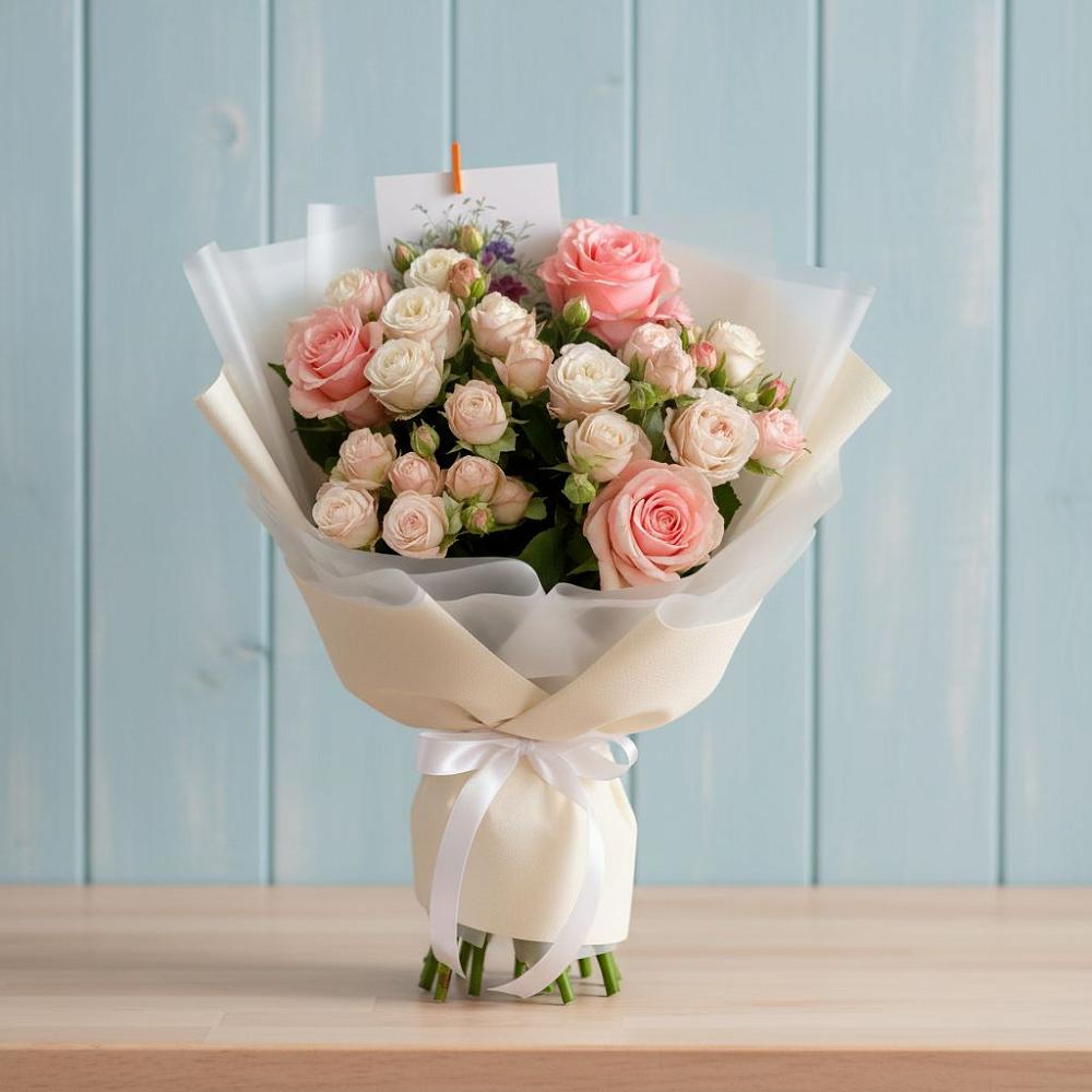 Букет цветов из: Розы в Павловске Воронежской области