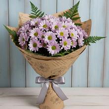 Букет цветов из:  Хризантемы в Павловске Воронежской области