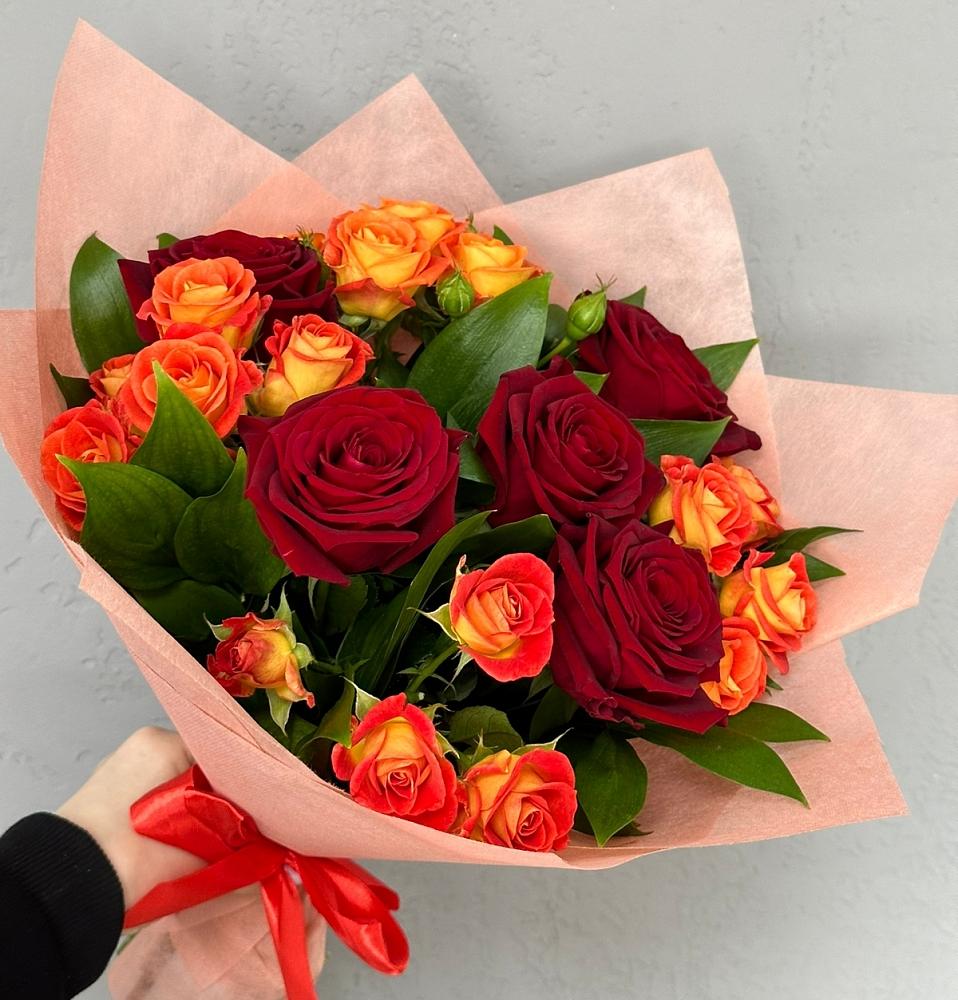 Букет Любовь и восторг в Павловске Воронежской области