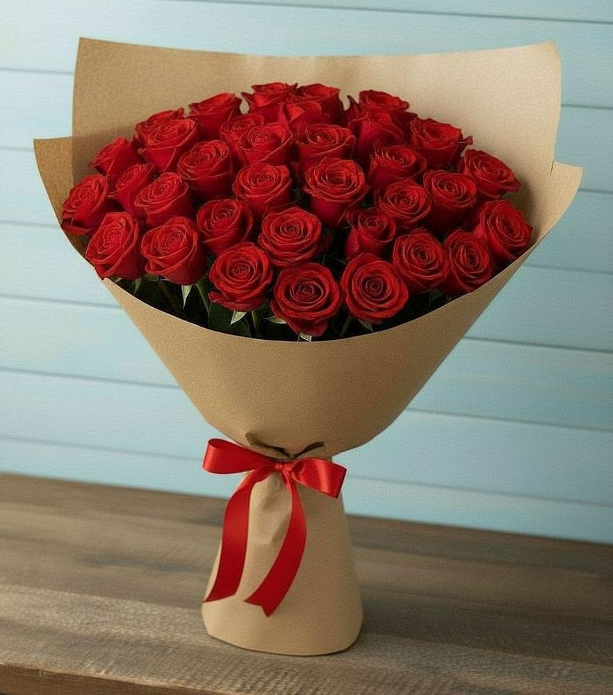Букет Красные розы Милано в Павловске Воронежской области