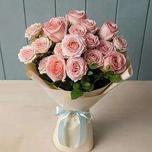 Букет Розовый шарм в Павловске Воронежской области