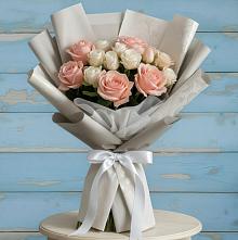 Букет цветов из:  Розы #REPLACE_PRED# Павловске Воронежской области