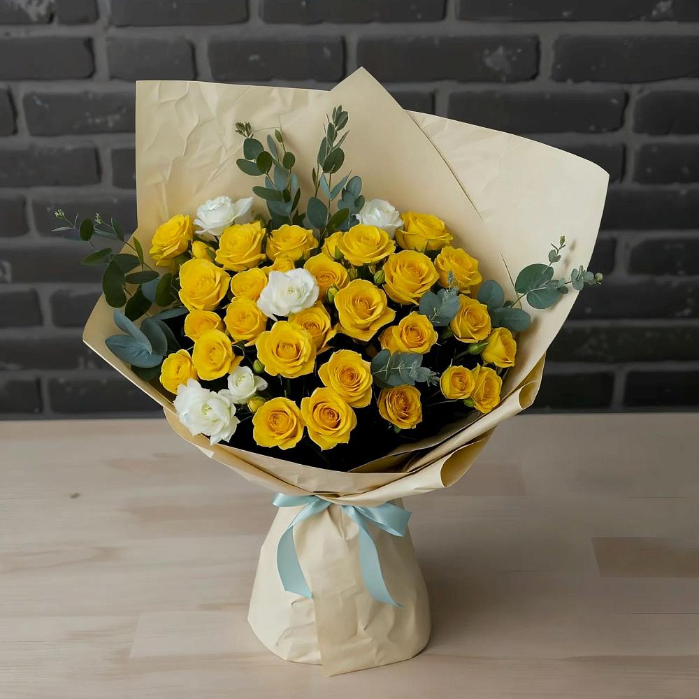 Букет цветов из: Розы в Павловске Воронежской области