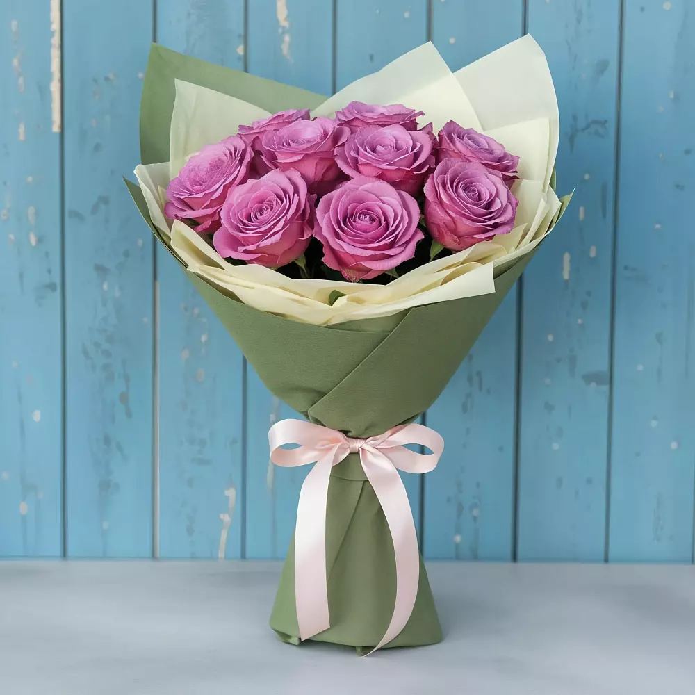 Букет Розы Фёрст Леди в Павловске Воронежской области