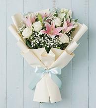 Букет цветов из:  Лилии #REPLACE_PRED# Павловске Воронежской области