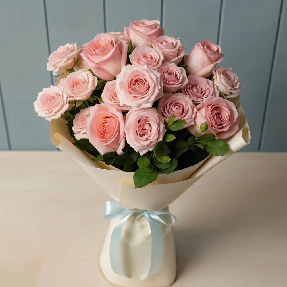 Букет Розовый шарм в Павловске Воронежской области