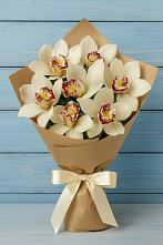 Букет цветов из:  Орхидеи и Розы в Павловске Воронежской области